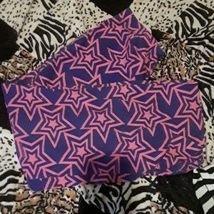 Purple And Pink Pj Bottoms